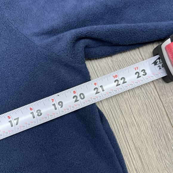 Columbia 1/2 Zip Fleece Jacket Sz Small Mens Navy Blue Sequoia Grove $60 - Picture 6 of 12